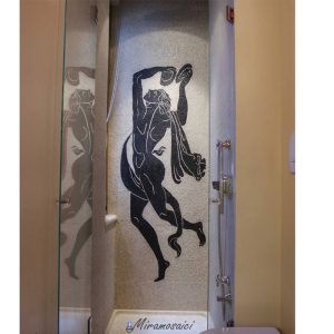 parete-del-bagno-mosaico-di-pietra